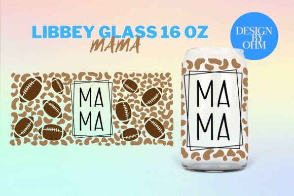 American Football Mama Graphics for Crafts