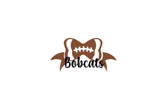 Bobcats Football Bow: Graphics & Crafts Asset Review