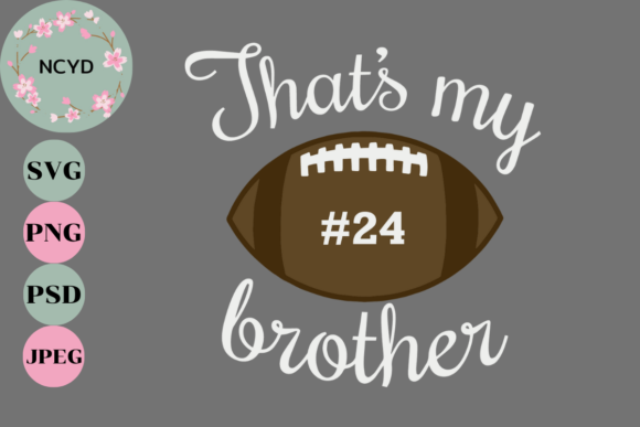 Football Brother SVG: Graphics & Crafts Asset Review