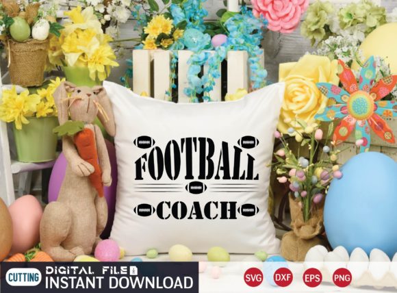 Football Coach SVG Design for Crafts and Graphics