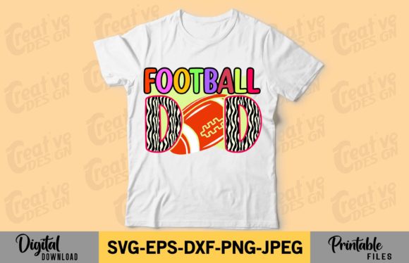 Football Dad Graphics: Crafts Asset for Publishers