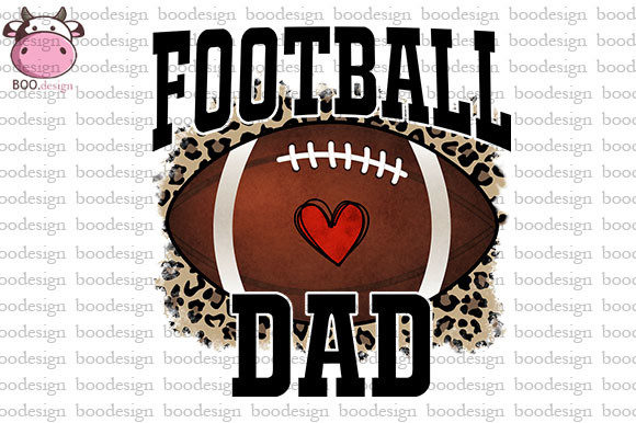 Football Dad Sublimation PNG: Graphics for Crafts