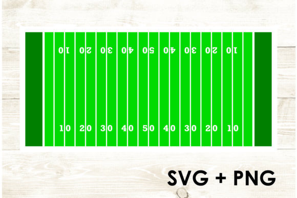 Football Field Graphics for Local Business Crafts