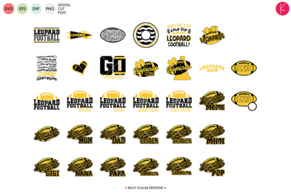Leopards Football Bundle: Graphics for Crafts Review