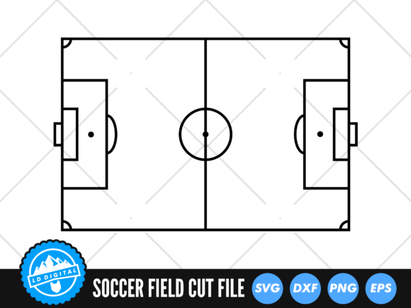 Soccer Field SVG: Graphics & Crafts Asset Review